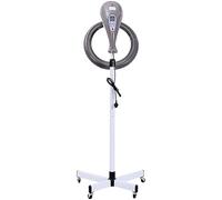 950W Orbiting Stand Up Hair Dryer Professional Hair Color Processor & Heater Accelerator with Rolling Base Digital Control Hairdressing Equipment