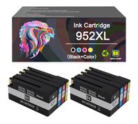 952XL 952 Compatible Ink Cartridges Replacement for 952XL Work for HP Officejet 8702 Pro 7720 7730 7740 8210 8216 8710 8714 8715 8717 8720 8724 8725 8730 8734 8740 8743 Printer (2 set)