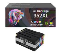 952XL 952 Compatible Ink Cartridges Replacement for 952XL Work for HP Officejet 8702 Pro 7720 7730 7740 8210 8216 8710 8714 8715 8717 8720 8724 8725 8730 8734 8740 8743 Printer (1 set)