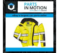 954 Yellow Hivis Bomber Jacket Med C466YBRM Portwest Genuine Top Quality Product