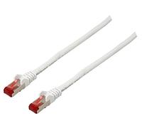 Goobay 95501 CAT 6 Patch Cable, S/FTP (PiMF), White, 2 m Length