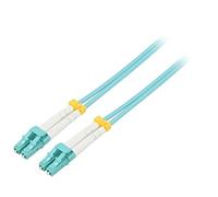 95756 fibre optic patch cable OM3 LC/UPC, both sides 15m 50/125um LSZH GOOBAY