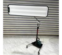 95cm Heavy Duty PDR Light, Car Dent Repair Light Reflector Board Dent Repair Tools, PDR Light Floor Stand Leveling Lights with Adjustable Holder 50000 Hours Service Life 12v Dc Light