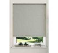 (95cm) Light Grey 100% Thermal Blackout Roller Blind For Windows