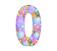 95cm Marquee Numbers, Mosaic Numbers for Balloons Large Cardboard Numbers Foam Board DIY Balloon Frame for Birthday Party Wedding Anniversary Baby Shower Party