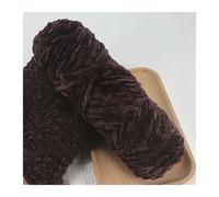 95g Chenille Soft Velvet Yarn Blended Knitting Wool Crochet Handmade Scarf Coat Blanket and Hat(Clear)