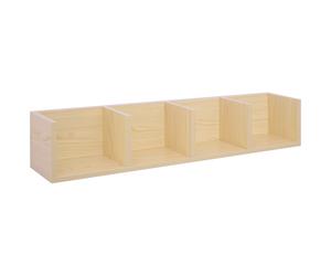 95Lx17Wx16.5H cm Multi-Media Storage Wooden Shelf