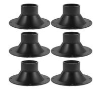 95mm Black Plastic Tweeter Horn 6pcs for Stage Sound Systems