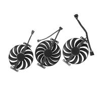 95MM CF1010U12S Cooler Fan Replacement For RX 6700 6800 6900 XT OC Edition Video Card Fans Computer cooling part(Fan - 3PCS)