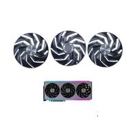 95MM FD10015M12D Graphics Card Fan，Compatible For Sapphire RX7800XT 7900RE 7900XTX Nitro+，Laptop Accessories(3PCS Set)