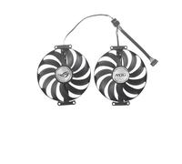 95mm Graphics Card Fan T129215SU FDC10U12D9-C 12V RTX 3070 RTX 3060Ti ， Compatible For ASUS ，RTX 3070 3060 Ti DUAL OC Graphic Card Cooler Fan(RGB power interface)
