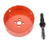 95mm M42 High Speed Steel Bi Metal Holesaw Cutter Hole Saw with Drill Bit for Installing Locks, Knobs