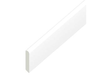 95mm x 5m White uPVC Window & Door Finishing Trim - 1 Pack