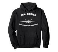 95th Fighter Squadron Mr. Bones Pullover Hoodie