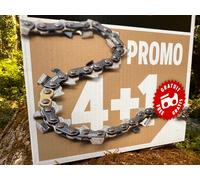 95TXL064E Oregon 4 Chains PLUS 1 Chain Free Fits 15"[38cm] Husqvarna Chainsaws