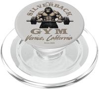 96.4% Silverback Gorilla, gym apparel, body building, Strong PopSockets PopGrip for MagSafe