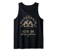 96.4% Silverback Gorilla, Gym Apparel, Body Building, Strong Tank Top, Men, Black, XX-Large