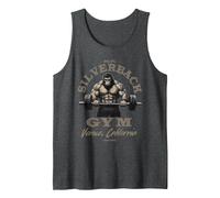 96.4% Silverback Gorilla, Gym Apparel, Body Building, Tank Top, Men, Dark Heather Grey, X-Large