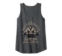 96.4% Silverback Gorilla, Gym Apparel, Body Building, Tank Top, Women, Dark Heather Grey, X-Large