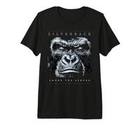 96.4% Silverback Gym Apparel, Body Building, Strongman, Ape Premium T-Shirt