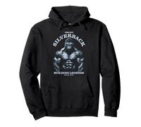96.4% Silverback Gym apparel, body building, Strongman, Ledg Pullover Hoodie