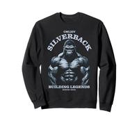 96.4% Silverback Gym apparel, body building, Strongman, Ledg Sweatshirt