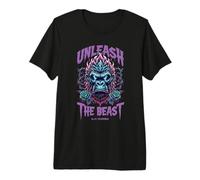 96.4% Silverback Gym Apparel, Body Building, Strongman, raw Premium T-Shirt