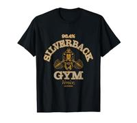 96.4% Silverback Gym Apparel, Bodybuilder, Strong, Running Value Graphic T-Shirt