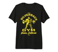96.4% Silverback Gym Apparel, Venice Beach Fitness Premium T-Shirt