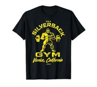96.4% Silverback Gym Apparel, Venice Beach Fitness Value Graphic T-Shirt