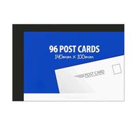 96 Blank White Postcards, 140x100mm A6 Size, Bulk Pack Thick Card