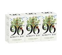96° Chinese Green Tea - 20 Pyramid Tea Bags x 3 Boxes, Individually Wrapped, Delicate, Sweet and Grassy, Biodegradable Plant-Based Bags (60 Bags)