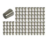 96 Pieces Stainless Steel Shot Glasses 2Cl Stamper Shot Glasses
