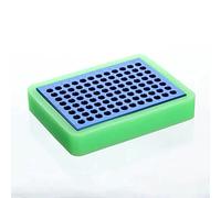 96 Well Aluminum Cooling Block - PCR Cooler for 0.2 mL PCR Tubes, Stripes and 96-Wells Plates