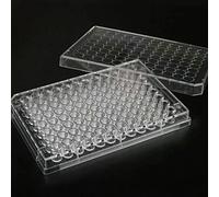 96 Well Culture Plate - Culture Plate 96 Well - with Lid, Flat Bottom, Individual Pack (Pack of 10)
