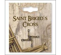 96 x Irish St Saint Brigid Cross Brooch Lapel Pin Brass Finish 1782
