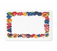 96 x Jam Jar Write-On Labels 64mm x 47mm - Self Adhesive Paper Stickers for Jams, Preserves & Homemade Jars