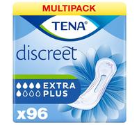 96 x TENA Lady Extra Plus Discreet Incontinence Pads Absorbent Ladies Pads 6x16