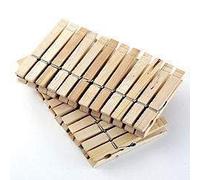 96 x Wooden Clothes Pegs