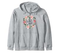 96 Years Loved Women Men 96 Years Old 96th Birthday Zip Hoodie