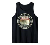 96 Years Old Vintage 1930 Limited Edition 96th Birthday Tank Top