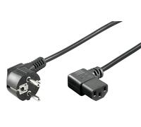 96032 Schuko Right-Angle Power Cable CEE 7/7-C13 3m