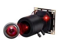 960P Low Light USB Camera Module Manual Zoom 2.8-12mm Lens for Computer Mini UVC USB2.0 Webcam Board 1.3megapixel 0.01Lux Low Illumination USB with Camera AR0130 PC Lightburn Camera for Laptop