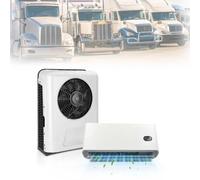 960W Car Air Conditioner, 12V/24V DC Split Air Conditioner with Remote Control, 3000RPM Wall Mounted Brushless Air Cooler, Low Noise, for Semi Trucks, Pickup, Trucks, RV, Vans