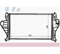 NISSENS 96380 Intercooler