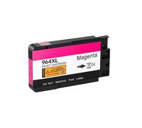 964 964XL Ink Cartridge Compatible With OfficeJet Pro 9010 9015 9019 9020 9025 Printers Works With 964xl 964 964 XL Models(1PC Magenta)