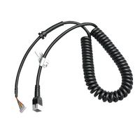 96437 56435 Snow Plow Wiring Harness 6 pin Plug Straight Compatible with West-ERN Fis-her Fleet Flex Snow Plow