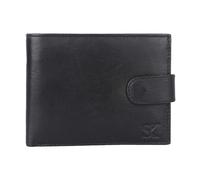 96652-UK-STYLER King RFID Blocking Wallet Men's Gents Luxury Soft Smooth Leather Wallets with Credit Card Slots & ID Pocket (Black)-Gift Box