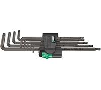 967 TX XL TORX® BlackLaser Long L-key set, TX 8-40, 9pc, 05024460001