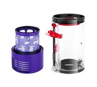969509-02 Vacuum Dust Bucket Replacement Parts Compatible With Dyson Cyclone V10 Animal,V10 Total Clean,V10 Absolute,V10 Animal,SV12 Vacuum Dust Bin HEPA Filter attachments